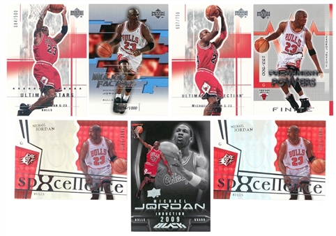Lot Of (23) 2003-2012 Michael Jordan Cards - Including Ultimate Collection Ultimate Stars /500